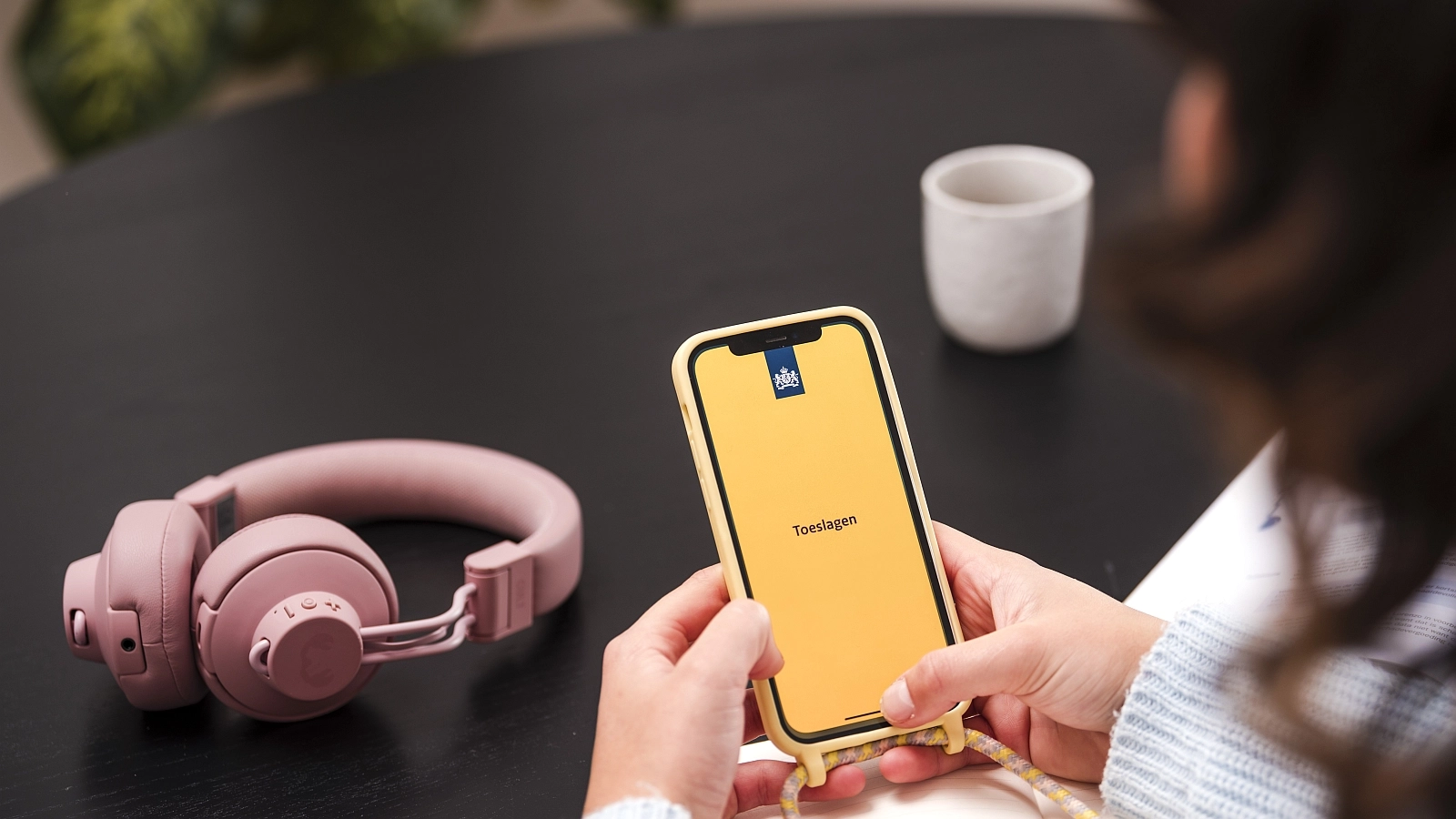 Toeslag aanvragen op mobiele telefoon